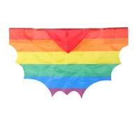 iplusmile Cape Drapeau Arc-Ciel Polyester Accessoire Fête Fierté LGBT Cape Décorative Simple et Confortable pour Événements Gay
