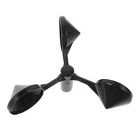 iplusmile Capteur de Vitesse du Vent Coupelle Professionnelle en Abs, Léger, pour Bateaux et Stations Météorologiques