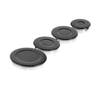 iplusmile Capuchons Brûleur Gaz Aluminium et Fer Couronne Concave pour Cuisinière et Four Allumage Rapide et Sécurité Renforcée Compatibles Plupart des Réchauds Gaz