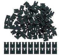 iplusmile Capuchons de Court-circuit en Plastique Lot de 100 Noir 2,54 Mm et Réparations Électroniques pour Tests de Circuits Carte et Connecteurs Broche