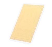 iplusmile Carte d'or du Temple Cartes de Protection Porte- Chinois Cartes spirituelles Chinoises jeton Porte- Carte d'amulette taisui Alliage Aluminium-magnésium Jaune