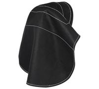 iplusmile Casque de Soudage à Extension Arrière Ignifuge en Tissu Noir, Protection Cervicale Renforcée pour Soudeur, Accessoire Adapté la Soudure en Atelier