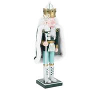 iplusmile Casse-Noisettes de Noël de Bureau en Bois, Figurine Vert