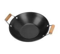 iplusmile Casserole Inox Petite avec Poignée Anti-brûlure Faitout Sec Multifonction pour Cuisine Familiale
