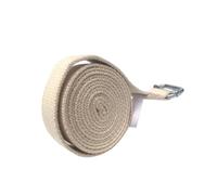 iplusmile Ceinture Élastique de Yoga 3 M en Coton Épais Sangle d'Étirement Portable pour Fitness Bande Stretching Yoga Multifonctionnelle Pilates et Exercices de Flexibilité