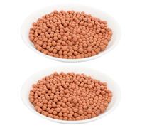 iplusmile Ceramsite Soil for Hydroponic and Terrestrial Plants Lightweight Porous Ceramic Flower Pot Soil Stable Water Retention and Root Aeration Suitable for Medium to Large Outdoor