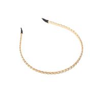 iplusmile Chain Hairband Lightweight Non-slip Metal Headband For Women Elegant Bridal Wedding Hair Accessories Vintage Style Party Hair Hoop