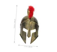 iplusmile Chapeau Cosplay Doré pour Fête et Carnaval Casque Romain Antique Unisexe Accessoire Déguisement et Unique