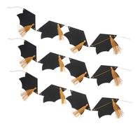 iplusmile Chapeau De Graduation Décoratif Bannière De Remise De Diplôme Félicitations Décoration De Fête Suspendue Chapeaux Pour Cérémonie