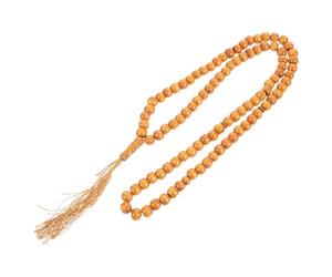 iplusmile Chapelet Islamique 99 Perles 10 Mm en Cristal Accessoire de Culte Musulman pour Prière Décoration Suspendue Collier de Perles Tesbih Présent Religieux