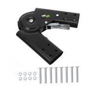 iplusmile Charnière Pour Échelle Pliable En Alliage D'aluminium 5 Cm Loquet Robuste Et Vis Incluses, Connecteur Réglable, Pièces De Fixation Légères Pour Usages Domestique Et Professionnel, Kit