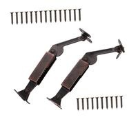 iplusmile Charnières à Charnières Universelles Pour Couvercle Relevable Quincaillerie D'armoire 2 Pcs Support De Couvercle Installation Facile Matériaux Solide