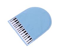 iplusmile Chiffon de Nettoyage Piano Bleu Ciel Doux Double Face et Multi-usage pour Entretien et Polissage Instruments Musicaux