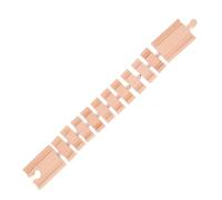 iplusmile Circuit De Train en Bois Éducatif pour Garçon Et Filles 3 Ans, Rail De Train à Assembler, Accessoire De Voie Ferrée en Bois, Jouet De Motricité Fine, Extension pour Circuit Personnalisé