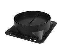 iplusmile Clapet Anti-retour pour Hotte Aspirante Kit Extraction pour Cuisine avec Connecteur Clapet de Retenue pour Ventilateur