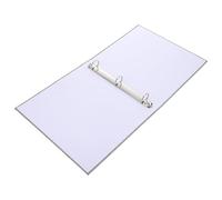 iplusmile Classeur à Anneaux Tissu Gris Relieur Document Résistant à Eau et Poussière Organiseur pour Classer Tests Partitions et Documents Bureau Maison