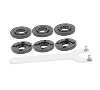 iplusmile Clé à Molette Angle Réglable Acier Haute Résistance Écrous pour Meuleuse Poignée Antidérapante Outil Compact pour Atelier et Usage Personnel