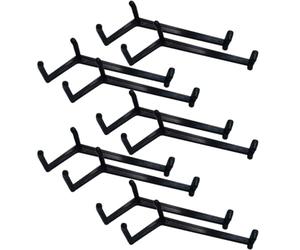 iplusmile Clips de Pliage pour Branches, 10 Pièces en PE Noir pour Plantes | Haute Dureté, Résistants aux Intempéries Contraintes, pour Former de Nouvelles Pousses sur Poiriers et Fleurs