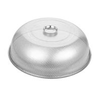 iplusmile Cloche Alimentaire Acier Inoxydable avec Poignée Protection Mouches pour Fruits Légumes et Barbecue Couvre Aliments Multi Usage pour Cuisine et Extérieur