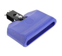 iplusmile Cloche de Vache Plastique avec Support et Accessoire Percussion Portable pour Batterie et Tambour Latin Bleu
