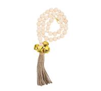 iplusmile Cloche pour Chien en Perles De Bois Clochette D'entraînement Sonnette De Porte Solide Simple à Installer Apprentissage Propreté Animaux Domestiques