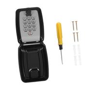 iplusmile Coffre à Clés Mural Extérieur avec Code à Chiffres Boîte à Clés pour Et Cartes Accès Coffre De Sécurité pour Portes