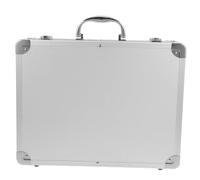 iplusmile Coffre à Outils Aluminium Boîte de Rangement Portable Multifonctionnelle Malette de Transport Résistante Aux Chocs Capacité de Rangement pour Électriciens et Bricoleurs