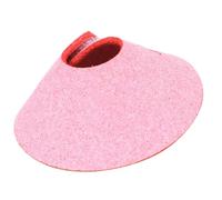 iplusmile Collerette Anti-Morsure pour Oiseau en Cuir Microfibre Rose, Protège Les Plumage et Cicatrise Les Blessures, Outil Sûr pour Perroquet à Usage Quotidien