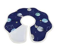 iplusmile Collier Conique Souple pour Chat Après Opération, Taille Ajustable en Tissu Combiné, Protège la Peau Pendant la Convalescence Toilettage