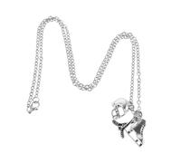 iplusmile Collier Patin Chaîne de Hockey Bijoux de Hockey Collier Patin à Glace pour Création de Bijoux