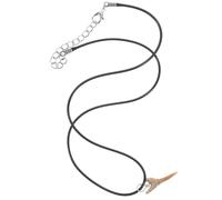 iplusmile Collier Pendentif Dent de Requin Unisexe avec Cordon Cuir Symbole de Force et Protection Style Exotique et Rétro pour Hommes et Femmes