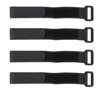 iplusmile Colliers Anti-Chant Silencieux en Nylon Noir Lot de 4 pour Coqs Design Ajustable pour Ferme et Usage Domestique