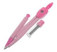 iplusmile Compas Collège en Métal Portable, Matériel Scolaire pour Géométrie, Outil de Dessin Compas Mine, Ensemble 1 Set pour Fournitures Scolaires