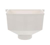 iplusmile Connecteur De Gouttière Pluviale PVC Pour Système De Récupération Des Eaux De Pluie Raccord De Gouttière De Pour Maison Et Bâtiments
