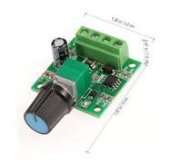 iplusmile Contrôleur Pwm DC Régulateur Vitesse Moteur Basse Tension Variateur Puissance Ajustable