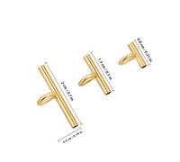 iplusmile Convertisseurs de Broches en Métal pour Bijoux 12 Pièces Adaptateurs Universels pour Pendentifs et Épingles Accessoire de Création de Bijoux Compact et Léger