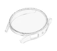 iplusmile Coque de Protection Montre PC Transparente avec Double Rangée de Strass Compatible Gen The HR et Rayures Accessoire Montre Connectée Homme