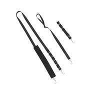 iplusmile Corde de beauté pour Animaux de Compagnie Ajustable pièce jointe Baignade Bain de Chien Harnais Laisse Corde de Table de toilettage Corde de Bain pour Animaux de Compagnie Black