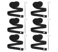 iplusmile Cordon de Délimitation Légère et Solide pour Volley-Ball de Plage en Nylon et Alliage D'aluminium avec Ancrages Stables, pour Jeux Extérieur et Matchs Occasionnels