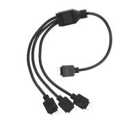 iplusmile Cordon de Répartition Argb Connecteur de Synchronisation Voies pour Bande LED RGB Extension pour Alimentation Informatique