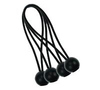 iplusmile Cordon Élastique Pour Camping Boule, Accessoires De Tente, 15,2 Cm, Lot De 25 Pièces, Noir, Maintien Ferme, Fixation De Bâches Et Auvents Pour Extérieur