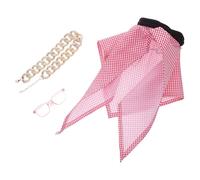 iplusmile Costume pour Petit Chien et Chat Style Arabe Dubai avec Bandana Léger et Collier Chaîne Accessoire Original pour Fête et Halloween