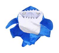 iplusmile Costume Requin Garçon Fille Bleu pour Fête Anniversaire à Thème Halloween et Carnaval Combinaison Amusante pour Garçons et Filles pour Événements Familiaux et Scolaires