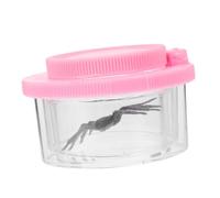 iplusmile Coupe D'observation des Insectes Loupe à Insectes pour Les Enfants Loupe D'insectes pour Enfants Loupe D'observation D'insectes Bac à Insectes Plastique Rose