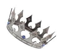 iplusmile Couronne Royale Pour Filles Déguisement Médiéval Diadème De Reine Noir Costume Halloween Accessoire Théâtre