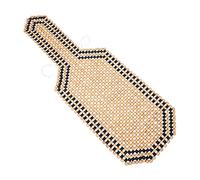 iplusmile Coussin De Siège Auto Massant à Billes Bois Tapis De Siège Pour Voiture Avec Design Élégant Et Circulation Air