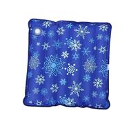 iplusmile Coussin Siège Voiture Été Motif Flocon Mat Rafraîchissant Glace Gel Tapis Auto Siège Arrière Frais Coussin Fraîcheur Voiture Été Confortable Et Résistant