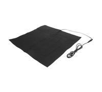 iplusmile Coussinet De Chauffage Animal De Compagnie Gecko à Crête Substrat De Gecko Léopard Coussin Chauffant pour Animaux De Compagnie Accessoires Chauffé Black Chiffon