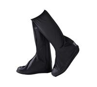 iplusmile Couvre Chaussures Imperméables Homme XL Pluie Haute Protection Semelle Caoutchouc Antidérapante Épaisse Surchaussures Réutilisables Pliables pour Extérieur