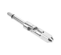 iplusmile Cric Hydraulique Horizontal en Acier Argenté Solide et Stable pour Levage de Voiture Joint de Direction et Design Extra Plat